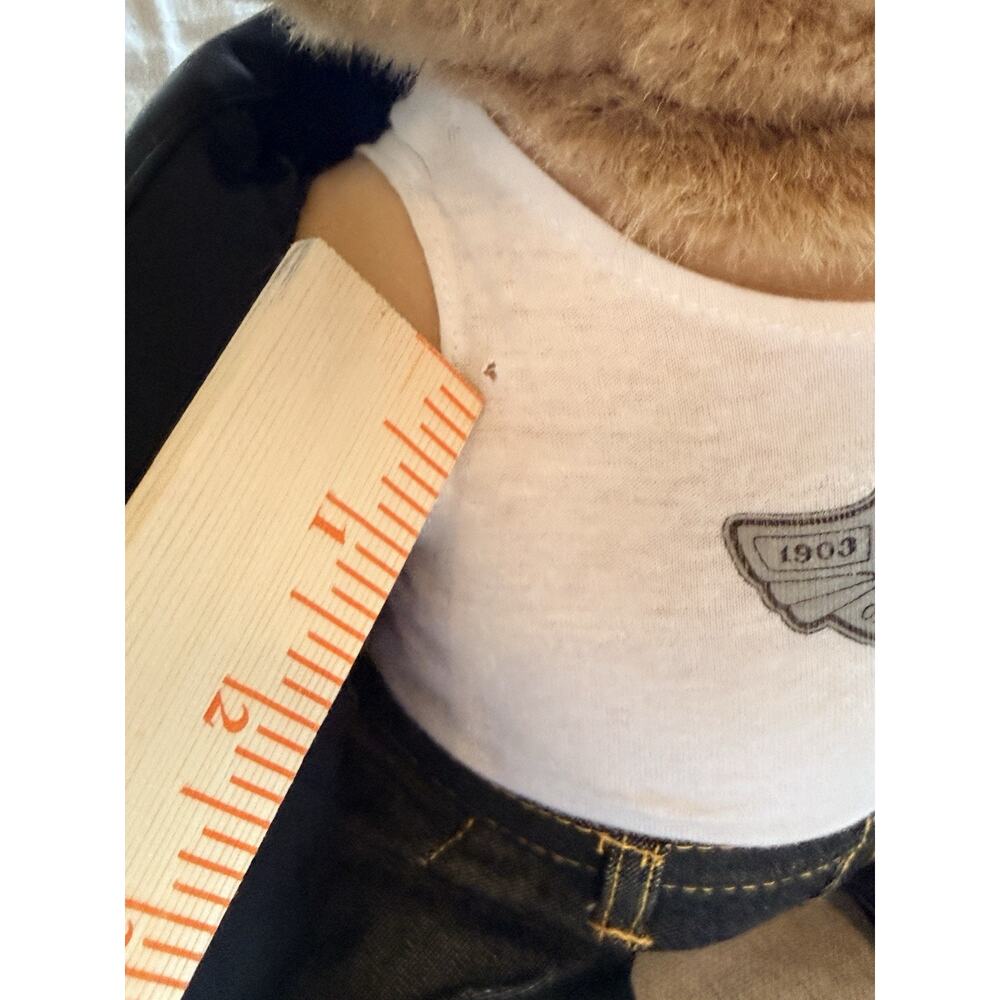 VTG 2003 Harley Davidson Bear 100th Anniversary Open Road Tour Plush Teddy Bear - Picture 4 of 12